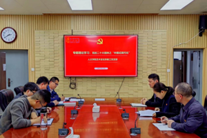 太阳成集团tyc33455艺术史论系教工党支部开展集体理论专题学习活动